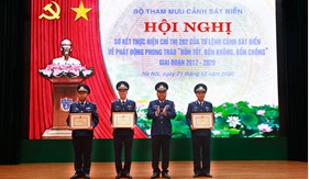 Bộ Tham mưu Cảnh sát biển sơ kết thực hiện phong trào “Bốn tốt, bốn không, bốn chống” giai đoạn 2017 – 2020