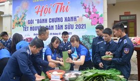 Liên chi đoàn Hải đội 211 tổ chức Hội thi “Gói bánh chưng xanh” Xuân Tân Sửu 2021