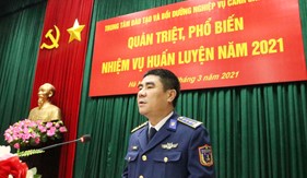 Trung tâm Đào tạo và bồi dưỡng nghiệp vụ Cảnh sát biển quán triệt, phổ biến nhiệm vụ huấn luyện năm 2021