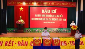 Khai mạc bỏ phiếu sớm bầu cử đại biểu Quốc hội khóa XV và Hội đồng nhân dân các cấp