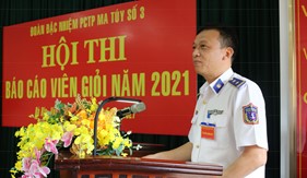 Hội thi Báo cáo viên giỏi năm 2021