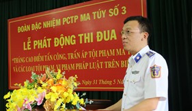 Phát động thi đua tháng cao điểm tấn công, trấn áp tội phạm ma túy