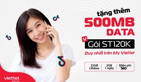 Ưu đãi riêng của gói ST120K dành cho khách hàng - Duy nhất trên My Viettel