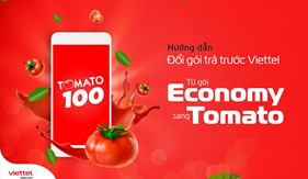 Hướng dẫn đổi gói trả trước Viettel từ gói cước Economy sang Tomato