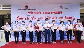 “Biển, đảo Tổ quốc luôn trong trái tim mỗi chúng em”