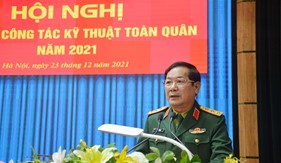 Bộ Quốc phòng tổ chức Hội nghị tổng kết công tác kỹ thuật toàn quân năm 2021