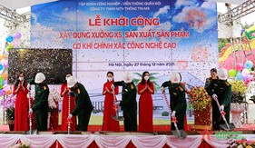 Tập đoàn Viettel khởi công xây dựng Nhà xưởng sản xuất sản phẩm cơ khí chính xác công nghệ cao X5