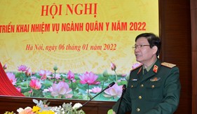 Triển khai nhiệm vụ ngành Quân y năm 2022