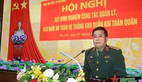 Hội nghị rút kinh nghiệm công tác bảo đảm an toàn hệ thống kho quân khí toàn quân