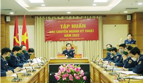 Tập huấn các chuyên ngành kỹ thuật Cảnh sát biển năm 2022