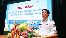 Bộ Tư lệnh Cảnh sát biển: Tọa đàm cán bộ, sĩ quan trẻ “Đoàn kết, kỷ cương, vững niềm tin, xung kích, quyết thắng, xứng danh Bộ đội Cụ Hồ”