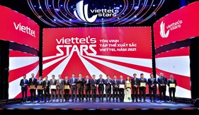 Viettel tôn vinh tập thể, cá nhân xuất sắc toàn cầu 2021