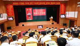 Bộ Tư lệnh Cảnh sát biển tập huấn công tác Đảng, công tác chính trị năm 2022