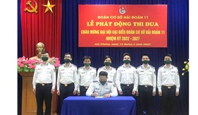 Tuổi trẻ Hải đoàn 11 phát động thi đua “Bản lĩnh, trí tuệ, đoàn kết, kỷ luật, xung kích, sáng tạo, quyết thắng”