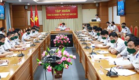 Bộ Tư lệnh Cảnh sát biển khai mạc tập huấn công tác nghiệp vụ, pháp luật năm 2022