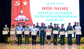 Hội nghị Sơ kết 3 năm thực hiện Đề án “Tuyên truyền, phổ biến Luật Cảnh sát biển Việt Nam, giai đoạn 2019-2023”