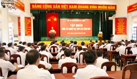 Tập huấn công tác nghiệp vụ, pháp luật năm 2022