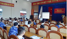 Bộ Tư lệnh Vùng Cảnh sát biển 1 khai mạc hội nghị tập huấn cán bộ tàu