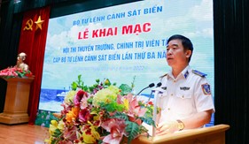 Khai mạc Hội thi thuyền trưởng, chính trị viên tàu cấp Bộ Tư lệnh Cảnh sát biển lần thứ 3