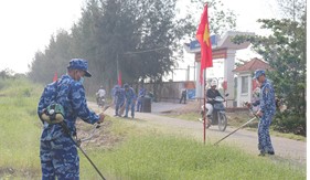 Tuổi trẻ Hải đoàn 42 xung kích trong hoạt động “Ngày thứ Bảy tình nguyện - Ngày Chủ nhật xanh”