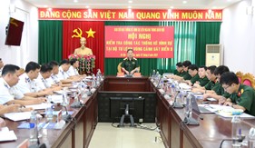 Kiểm tra thực hiện công tác thống kê hình sự tại Bộ Tư lệnh Vùng Cảnh sát biển 3