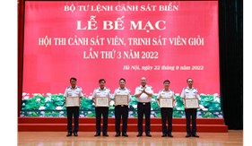 Bế mạc Hội thi Cảnh sát viên, Trinh sát viên Bộ Tư lệnh Cảnh sát biển lần thứ 3 năm 2022