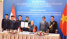 Cảnh sát biển hai nước Việt Nam - Indonesia hợp tác thiết thực, hiệu quả, giải quyết tốt các vụ việc trên biển