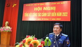 Bộ Tư lệnh Vùng Cảnh sát biển 1 hoàn thành tốt các nhiệm vụ được giao năm 2022