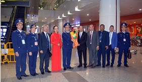 Đoàn đại biểu lực lượng thực thi pháp luật trên biển các nước đã đến Thủ đô Hà Nội, sẵn sàng tham gia Chương trình giao lưu “Cảnh sát biển Việt Nam và những người bạn”