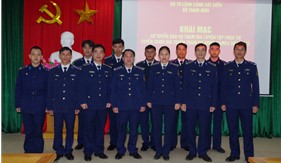 Bộ Tham mưu Cảnh sát biển sơ tuyển báo vụ viên phục vụ tuyển chọn thi đấu Army Games năm 2023