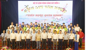 Bộ Tư lệnh Vùng Cảnh sát biển 4 tổ chức Chương trình văn nghệ “Tiếp bước quân hành”