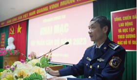 Tiểu đoàn thông tin khai mạc tập huấn cán bộ năm 2023