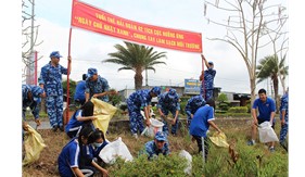 Tuổi trẻ Hải đoàn 42 lan tỏa phong trào “ Ngày thứ bảy tình nguyện, ngày chủ nhật xanh”