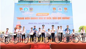 Hải đoàn 32 phối hợp tổ chức hành trình “Thanh niên Khánh Hòa vì biển, đảo quê hương”