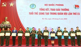 Ca khúc "Ước mơ Cảnh sát biển" đạt Giải Ba Giải thưởng Tuổi trẻ sáng tạo trong Quân đội lần thứ 23