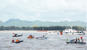 BTL Vùng Cảnh sát biển 1 tham gia diễn tập phòng thủ dân sự ứng phó với siêu bão và tìm kiếm cứu nạn năm 2023