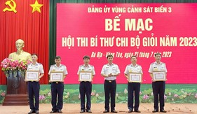 Những thành công bước đầu từ Hội thi Bí thư chi bộ giỏi cấp cơ sở, cấp Vùng Cảnh sát biển năm 2023