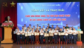 Tổng kết và trao giải Cuộc vận động sáng tác văn học nghệ thuật về Lực lượng Cảnh sát biển Việt Nam