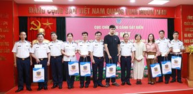 Gặp mặt thương binh, thân nhân liệt sĩ đang công tác tại Bộ Tư lệnh Cảnh sát biển