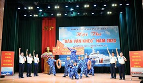 Bộ Tư lệnh Vùng Cảnh sát biển 1 tổ chức Hội thi “Dân vận khéo” năm 2023