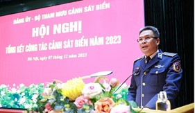 Bộ Tham mưu Cảnh sát biển tổng kết công tác Cảnh sát biển năm 2023