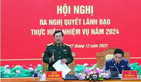 Đảng ủy Cảnh sát biển Việt Nam ra Nghị quyết lãnh đạo thực hiện nhiệm vụ năm 2024