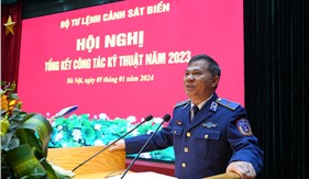 Bộ Tư lệnh Cảnh sát biển tổng kết công tác kỹ thuật năm 2023