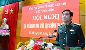 Hội nghị tập huấn công tác giáo dục chính trị năm 2024