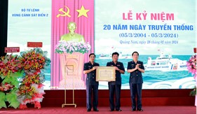 Bộ Tư lệnh Vùng Cảnh sát biển 2 kỷ niệm 20 năm Ngày truyền thống