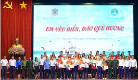 Sôi nổi Cuộc thi “Em yêu biển, đảo quê hương” tại Điện Biên