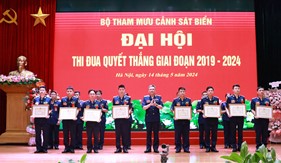 Bộ Tham mưu Cảnh sát biển tổ chức Đại hội Thi đua Quyết thắng giai đoạn 2019-2024