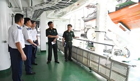 Bộ Quốc Phòng thanh tra an toàn vệ sinh lao động tại Bộ Tư lệnh Vùng Cảnh sát biển 2