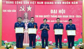 Cục Hậu cần Cảnh sát biển tổ chức Đại hội Thi đua Quyết thắng giai đoạn 2019-2024