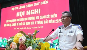 Đối thoại dân chủ giữa Thủ trưởng Bộ Tư lệnh Cảnh sát biển với cán bộ, chiến sĩ khối cơ quan Bộ Tư lệnh